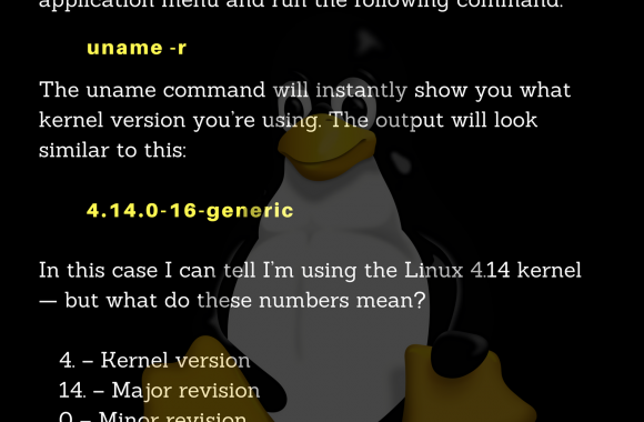 check linux kernel version